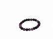 bracelet 8mm - Purple agate
