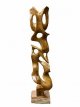 61F17 Maya tribe carving 110cm