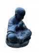 Seated monk 47cm