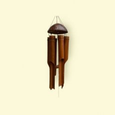 WCH09 Bamboo wind chime 30cm